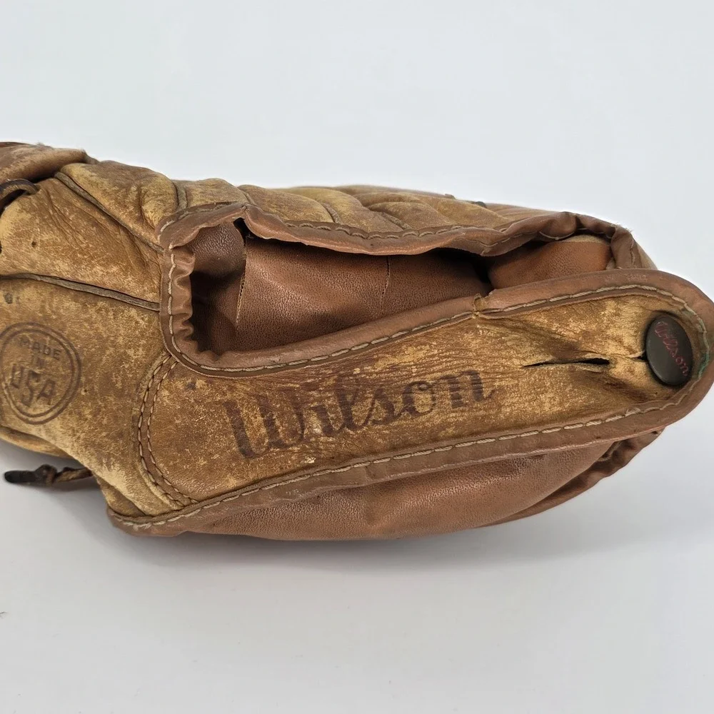 Vintage Ryne Duren Wilson Baseball Glove Model A2966 NY Yankees USA Youth 1950s
